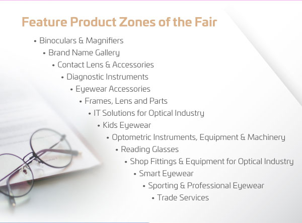 Feature Product Zones of the Fair